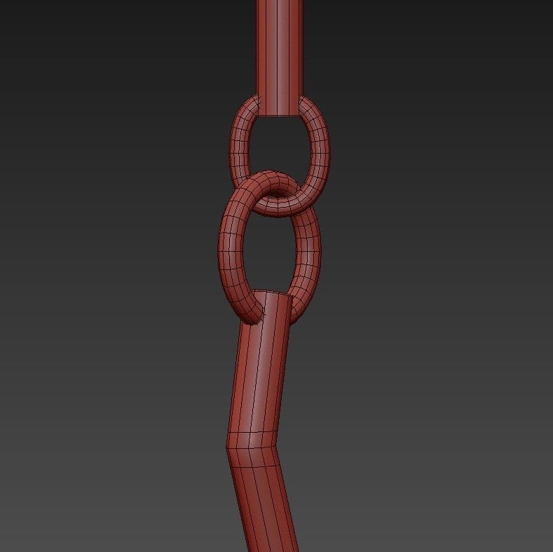 Globe Clear Glass 3D model_5