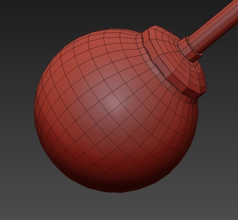 Globe Clear Glass 3D model_7