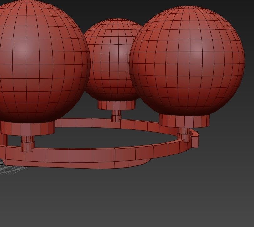 Ceiling Fixture 3D model_4