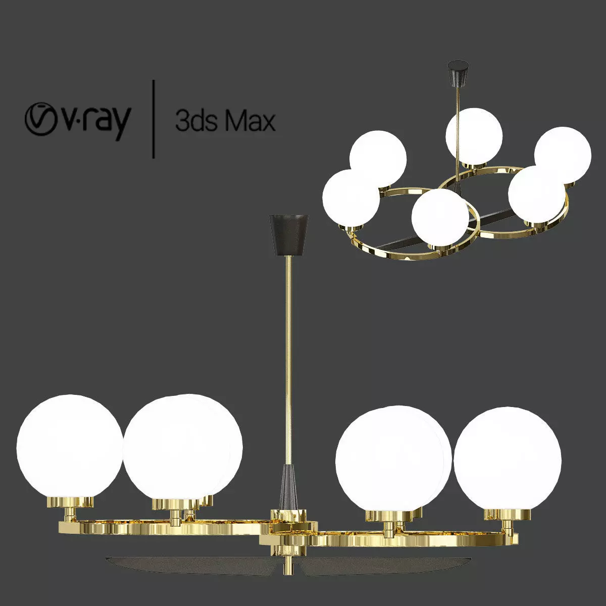 Ceiling Fixture 3D model_0
