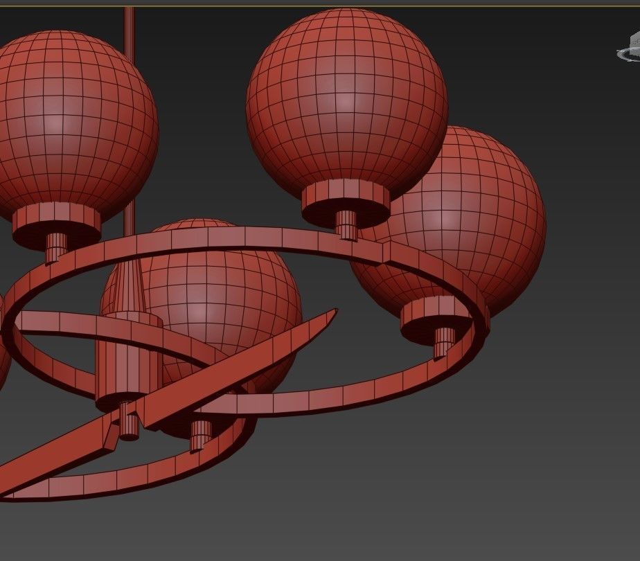 Ceiling Fixture 3D model_8