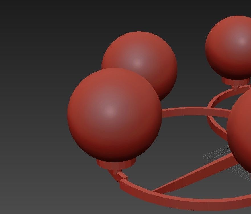 Ceiling Fixture 3D model_3