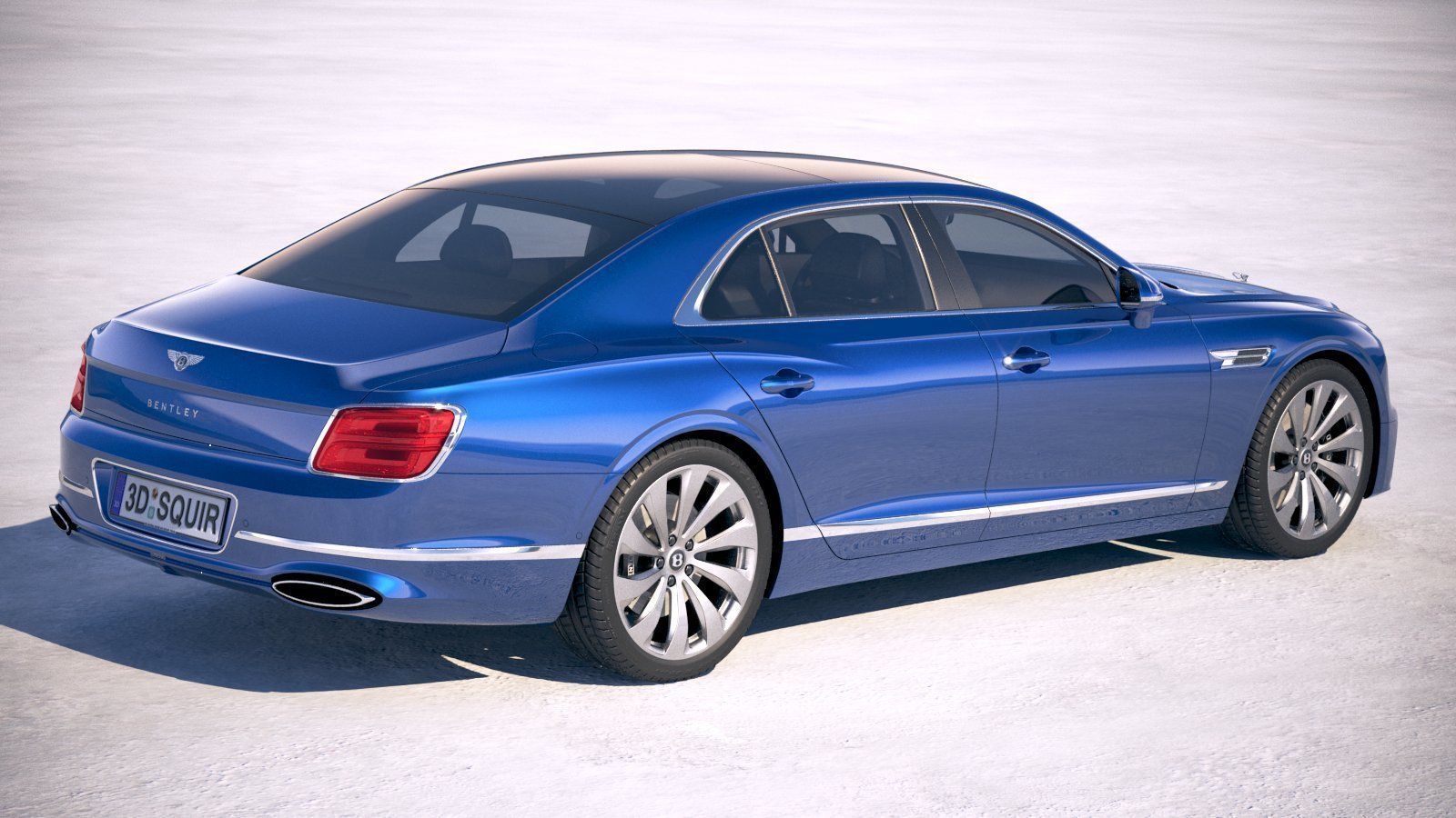 Bentley Flying Spur 2020 3D model_4