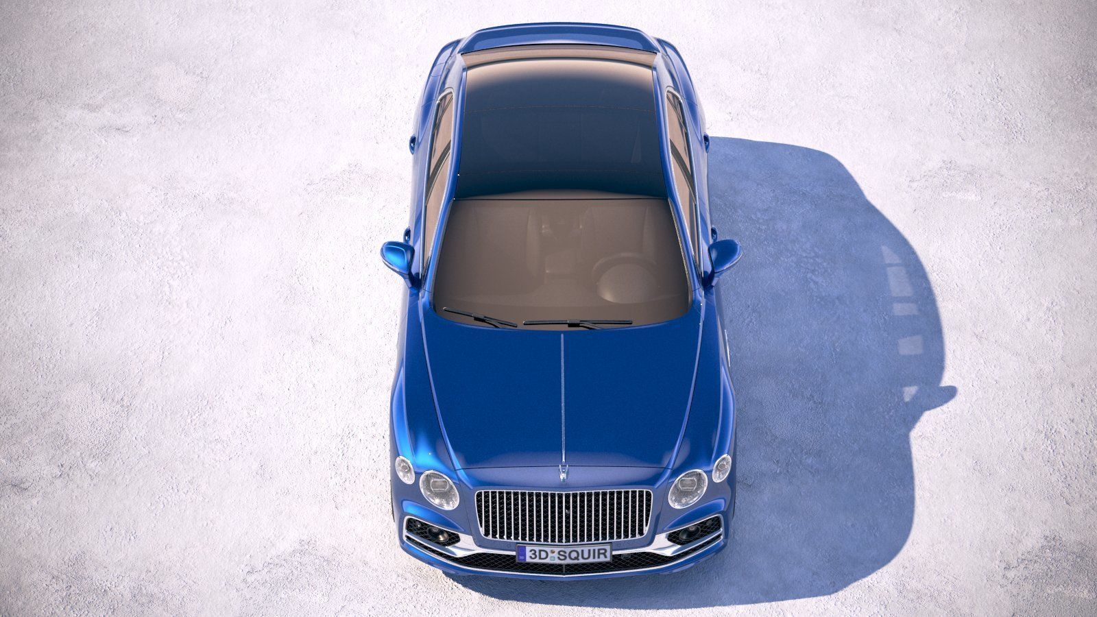Bentley Flying Spur 2020 3D model_8