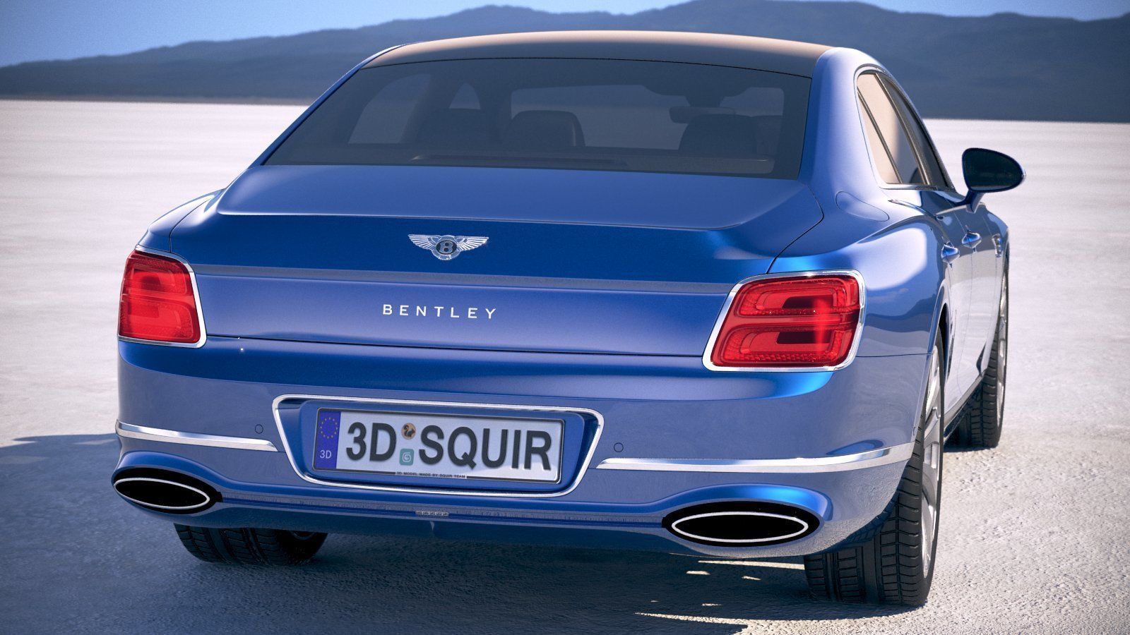 Bentley Flying Spur 2020 3D model_5