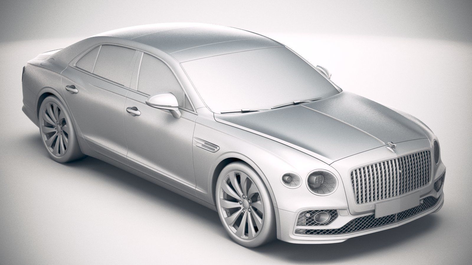 Bentley Flying Spur 2020 3D model_21
