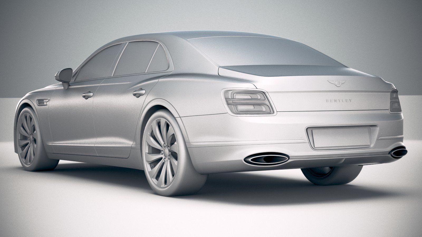 Bentley Flying Spur 2020 3D model_23