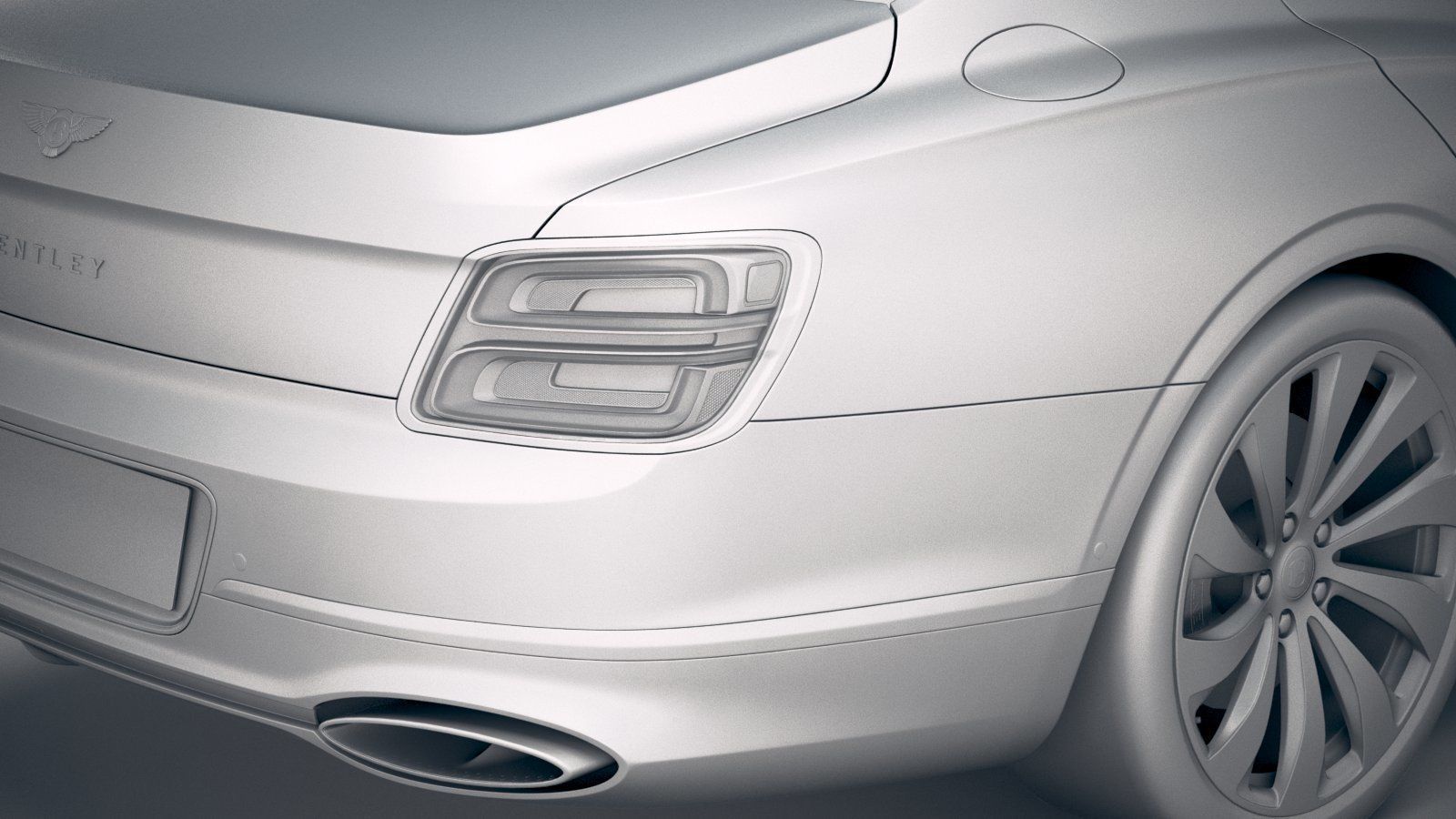 Bentley Flying Spur 2020 3D model_19