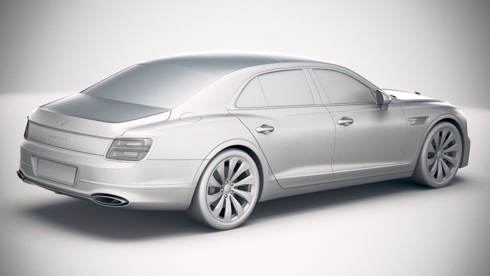 Bentley Flying Spur 2020 3D model_20