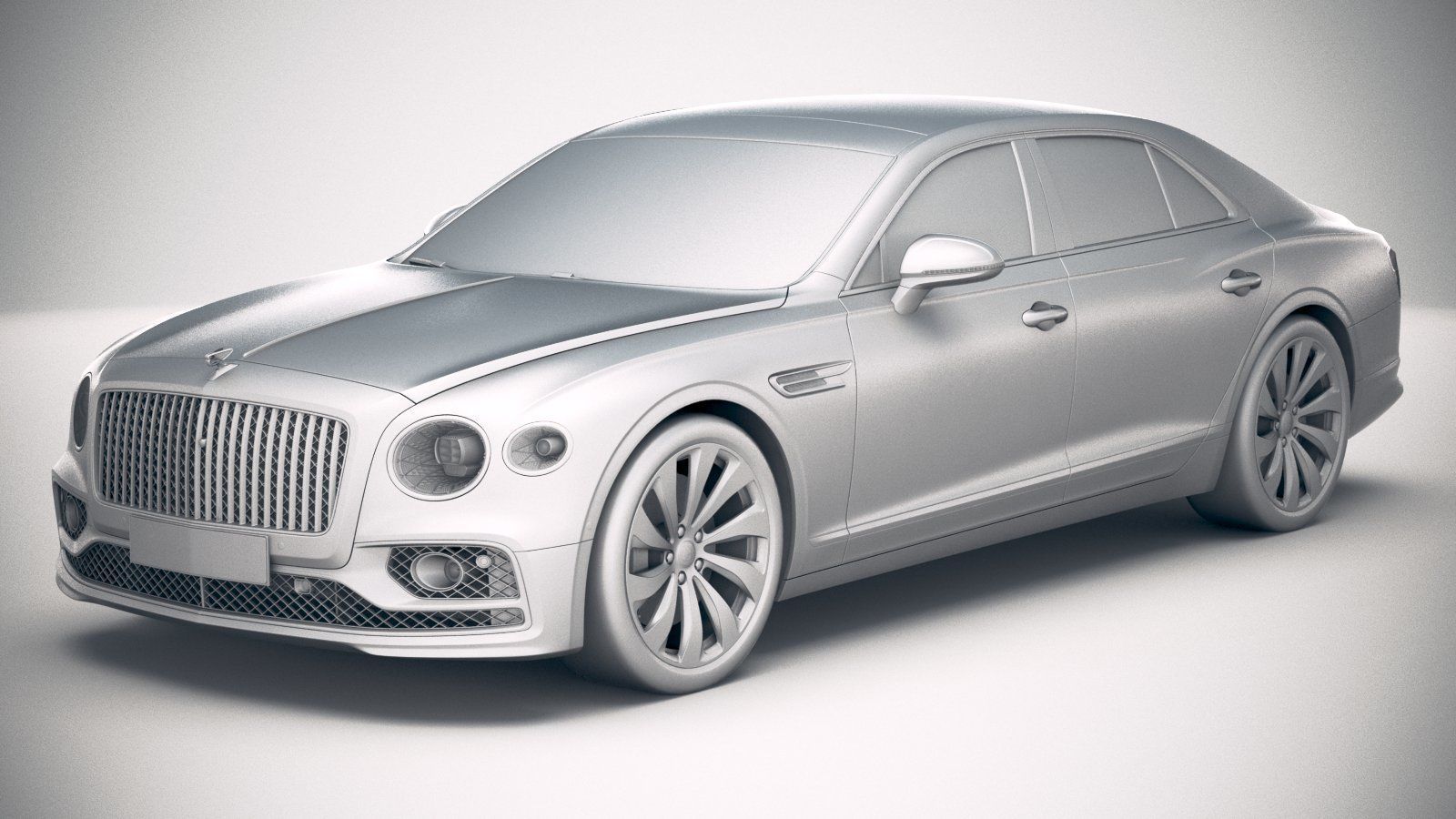 Bentley Flying Spur 2020 3D model_17