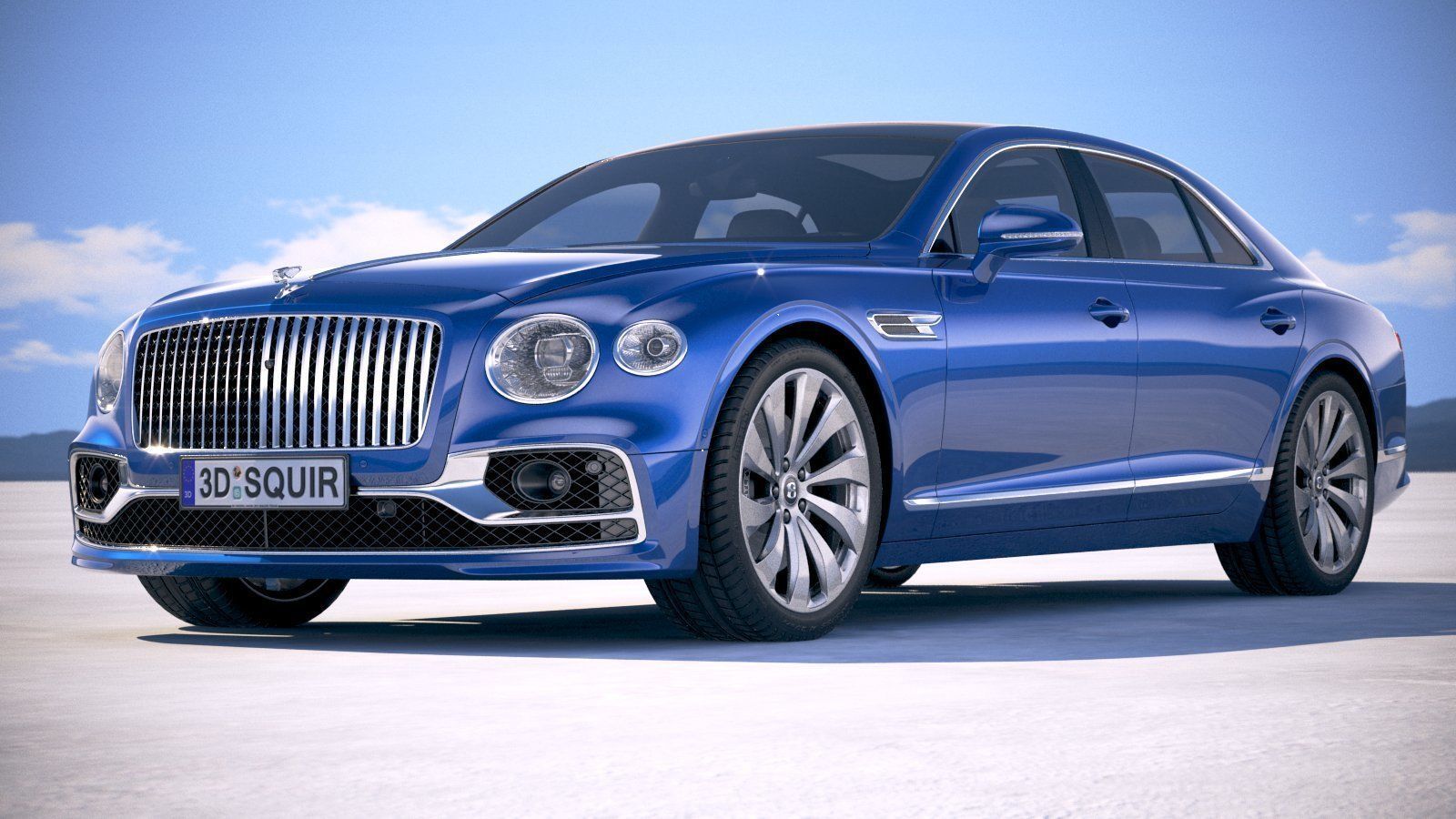 Bentley Flying Spur 2020 3D model_12