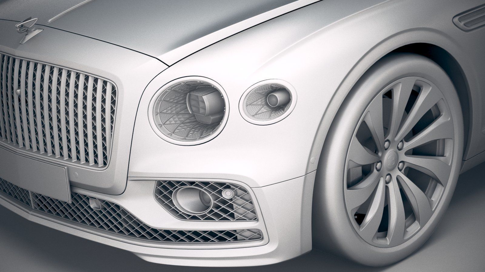Bentley Flying Spur 2020 3D model_18