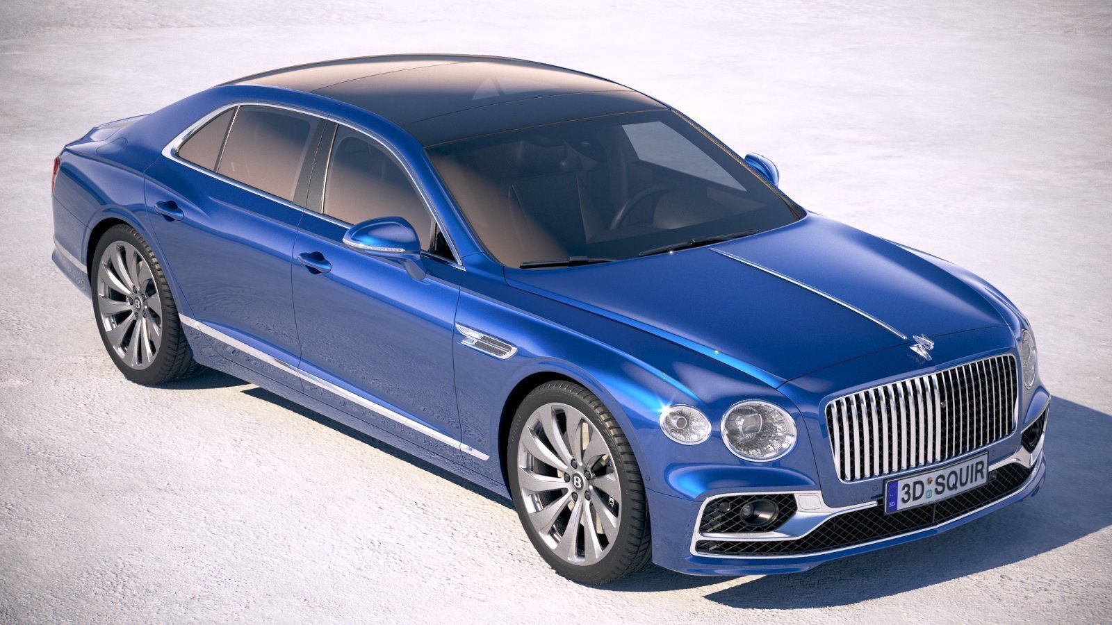 Bentley Flying Spur 2020 3D model_11
