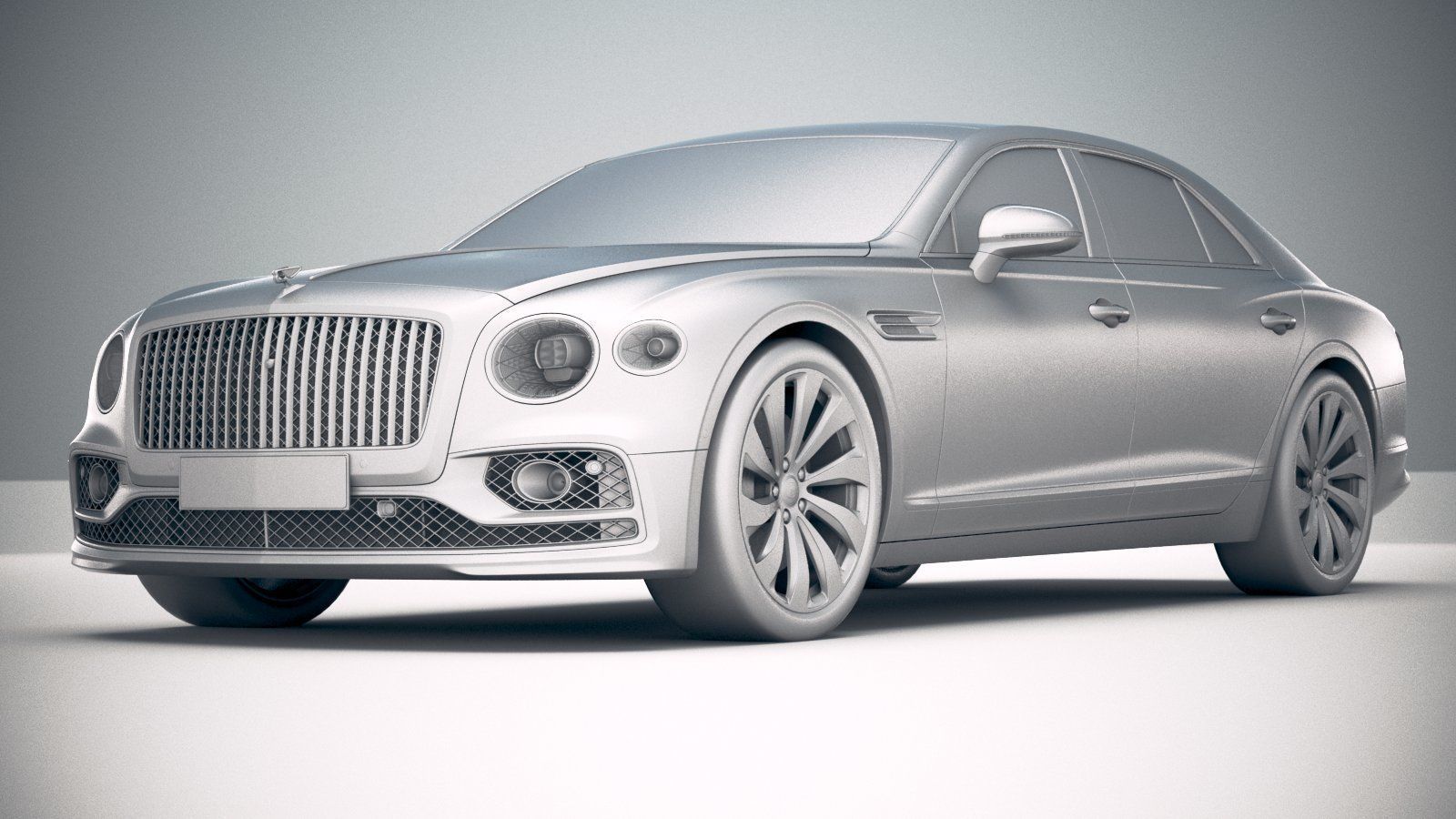 Bentley Flying Spur 2020 3D model_22