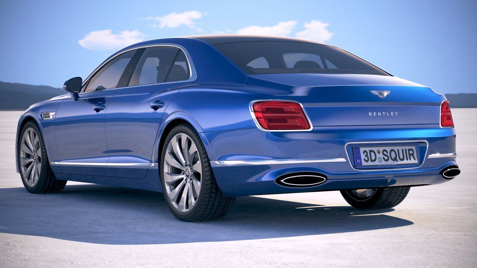 Bentley Flying Spur 2020 3D model_13