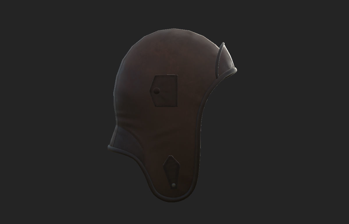 Aviator Cap 3D model | CGTrader