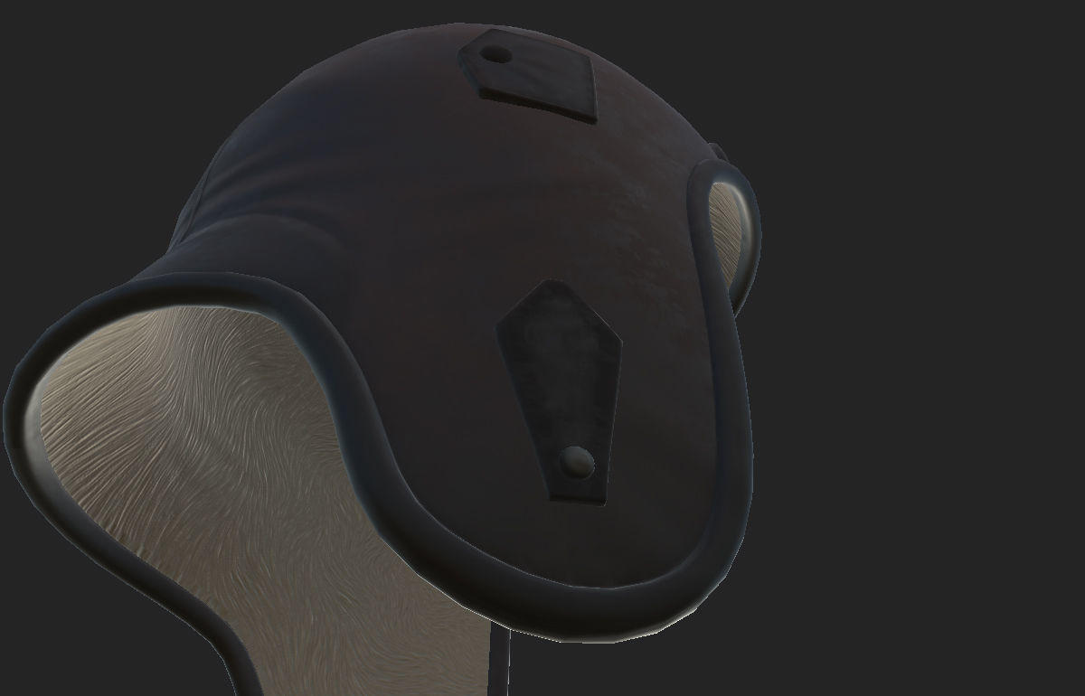 Aviator Cap 3D model | CGTrader