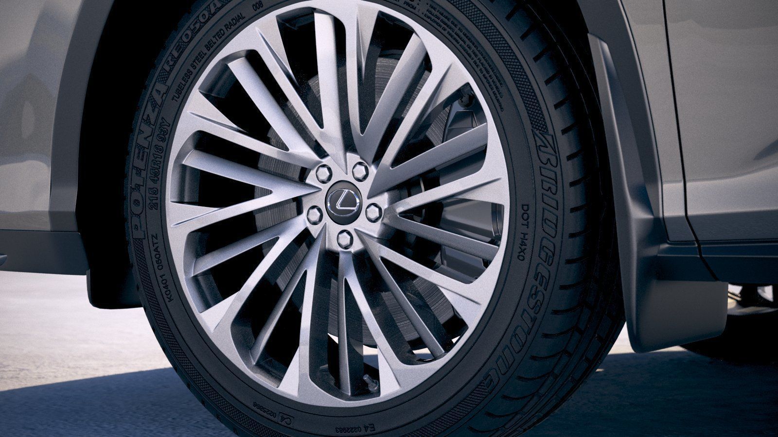 Lexus RX 2020 3D model_14