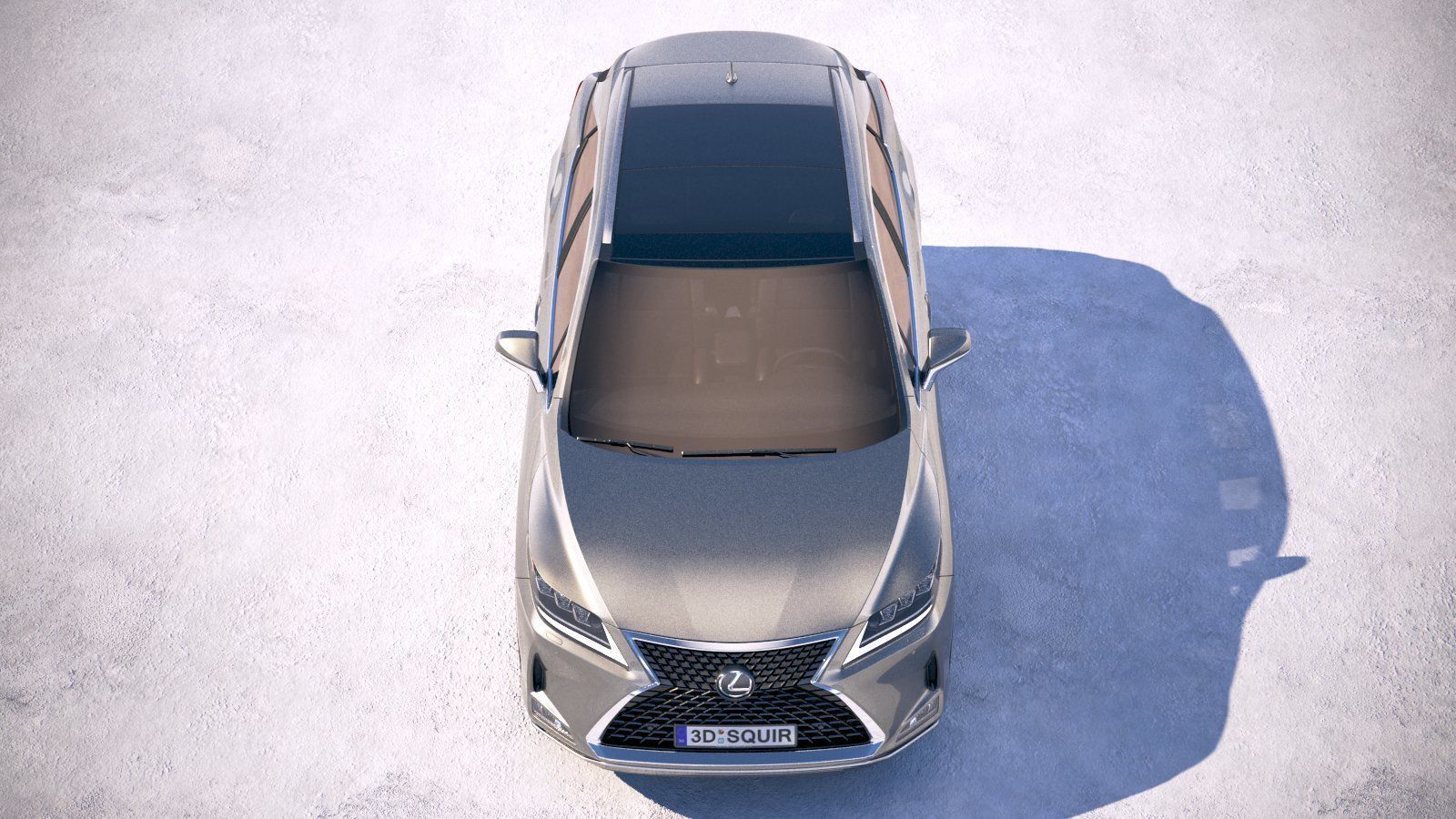 Lexus RX 2020 3D model_8
