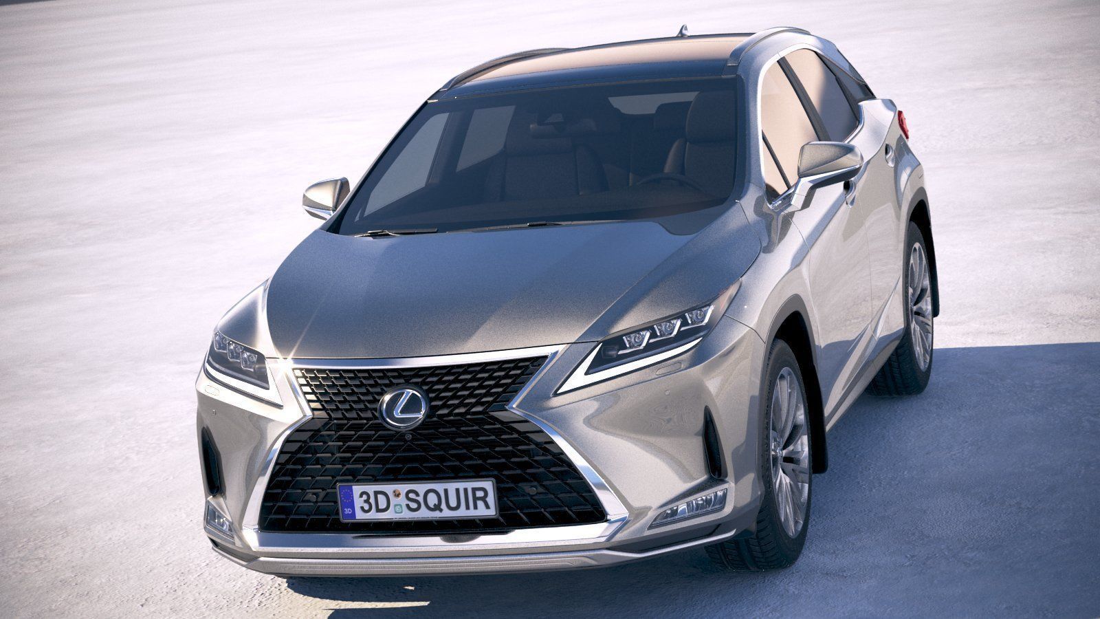Lexus RX 2020 3D model_1