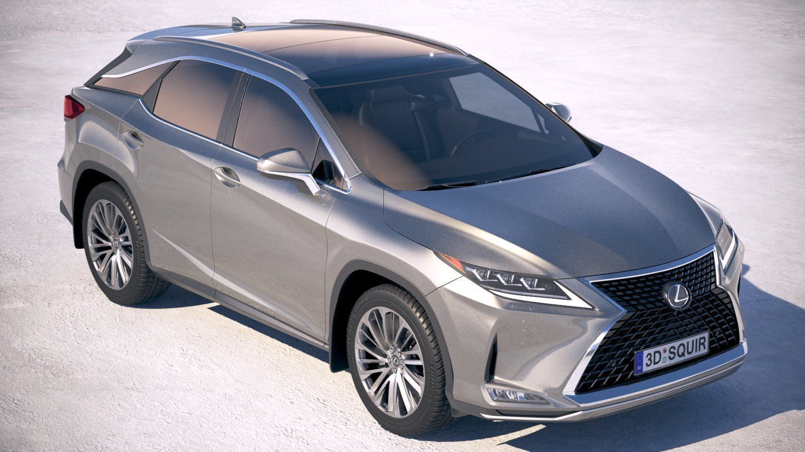 Lexus RX 2020 3D model_11