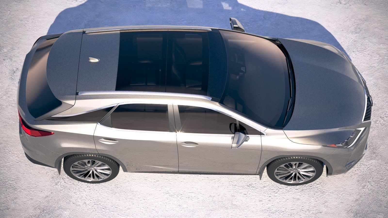 Lexus RX 2020 3D model_7