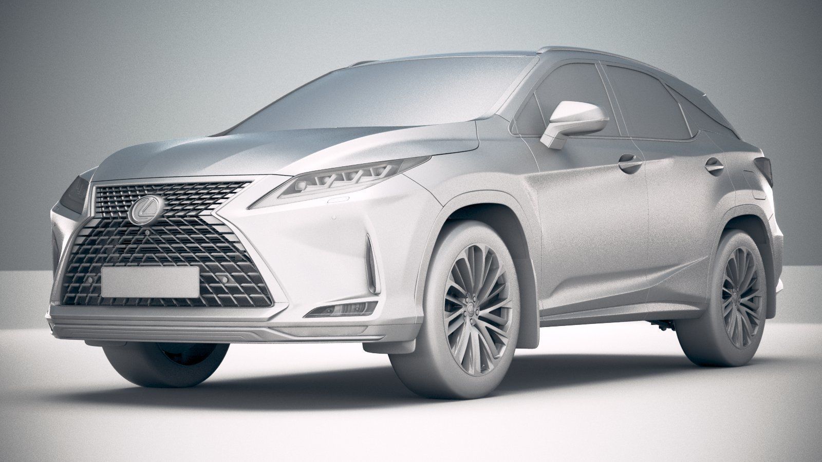 Lexus RX 2020 3D model_22