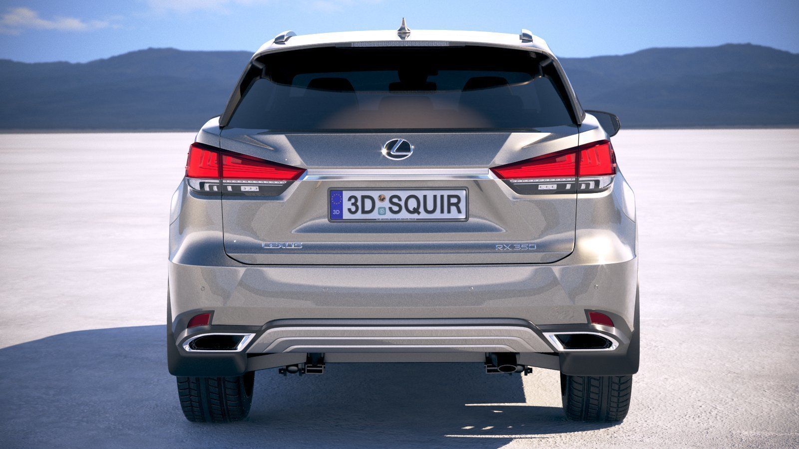 Lexus RX 2020 3D model_10