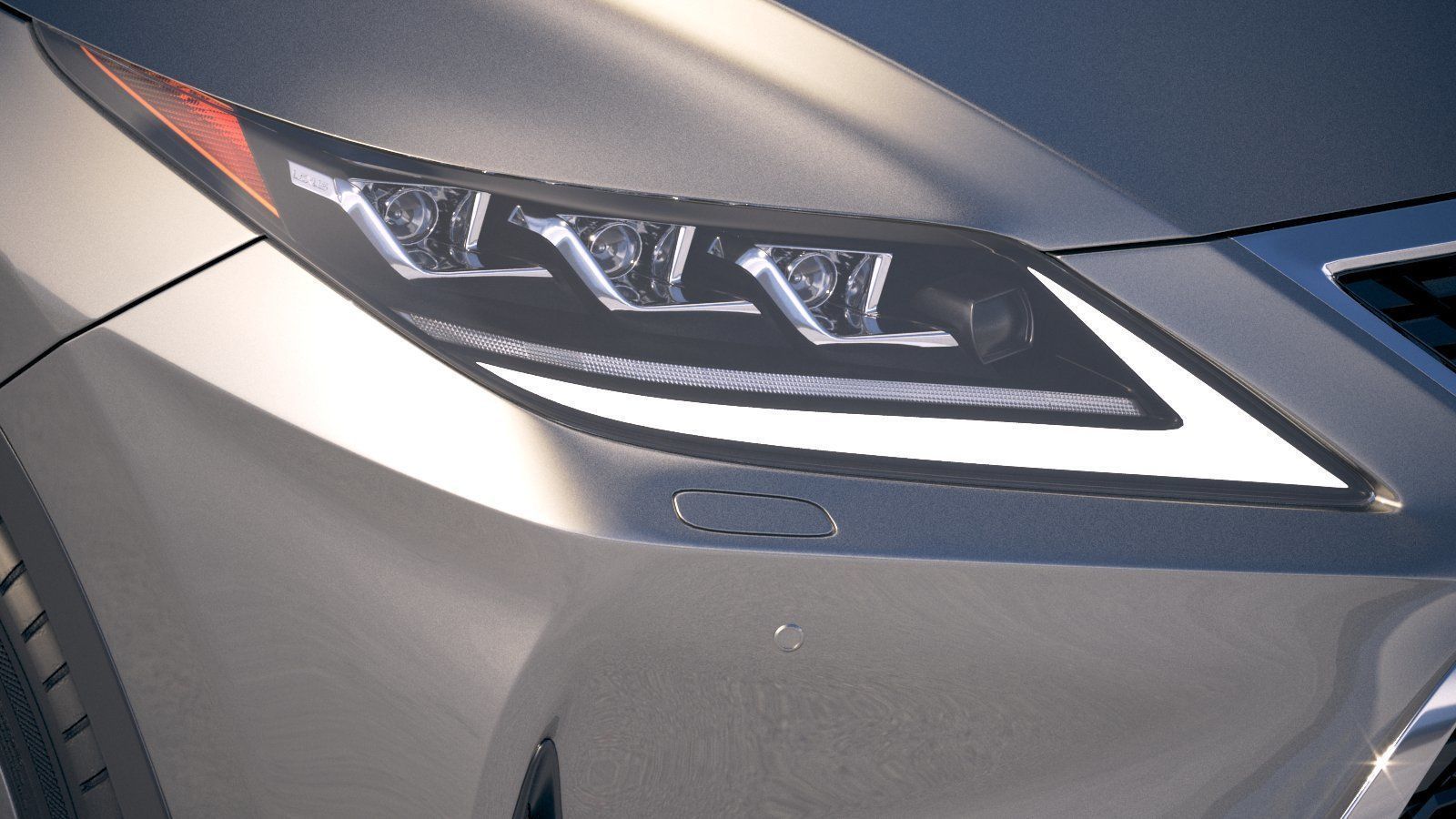 Lexus RX 2020 3D model_15