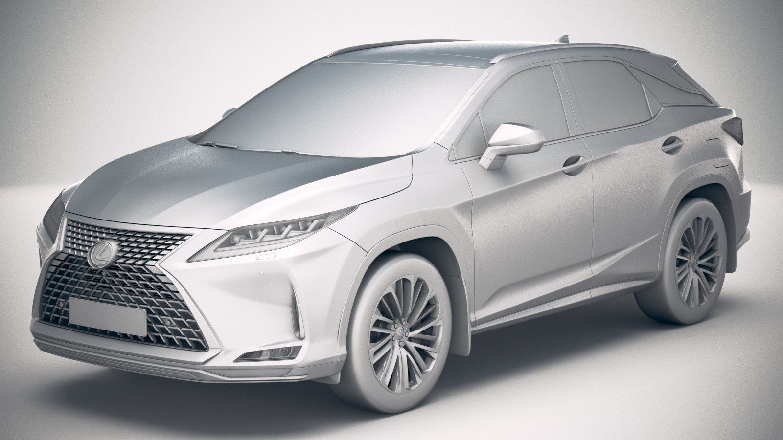 Lexus RX 2020 3D model_17