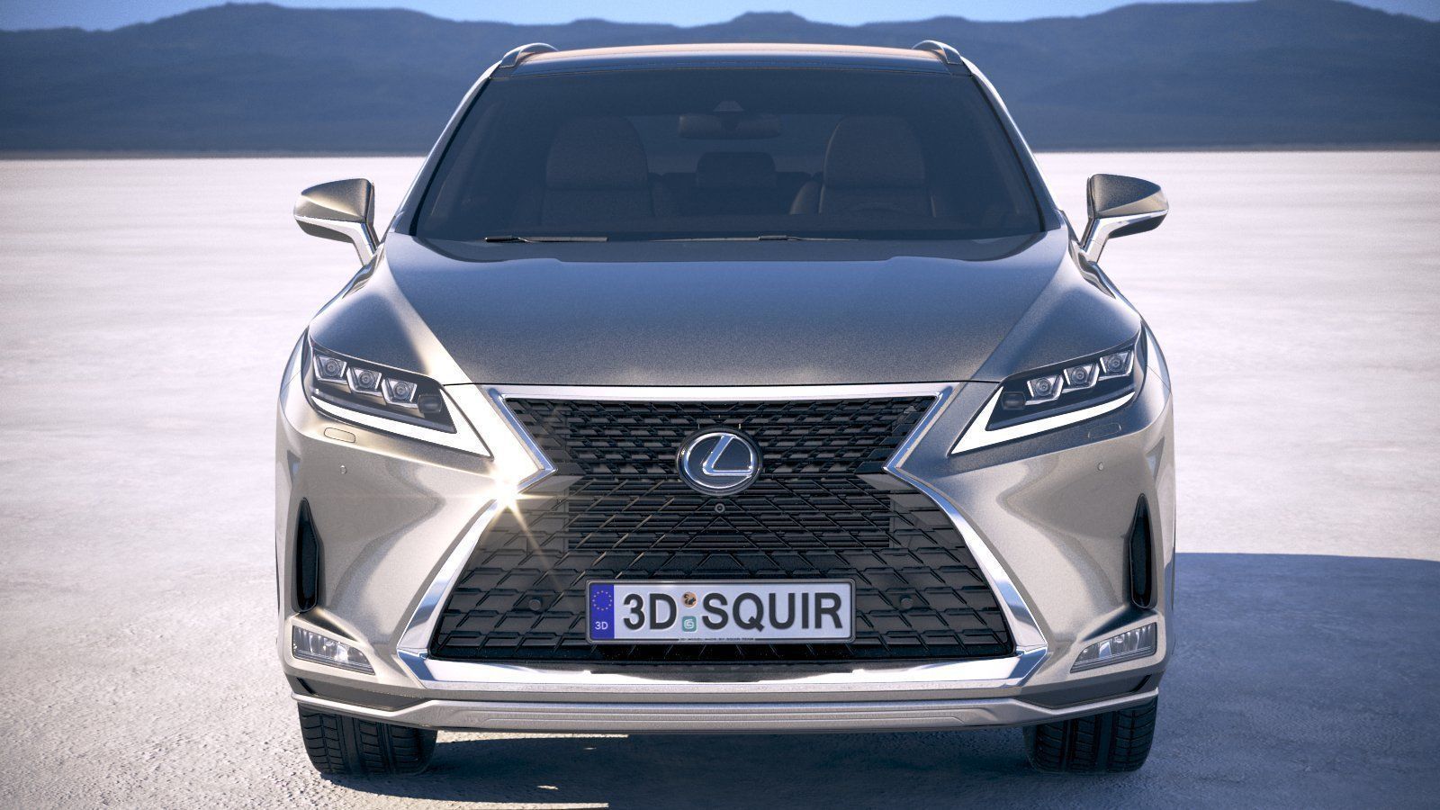 Lexus RX 2020 3D model_9