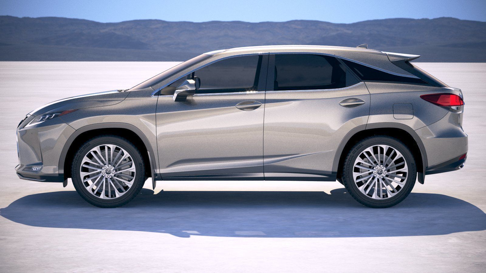 Lexus RX 2020 3D model_6