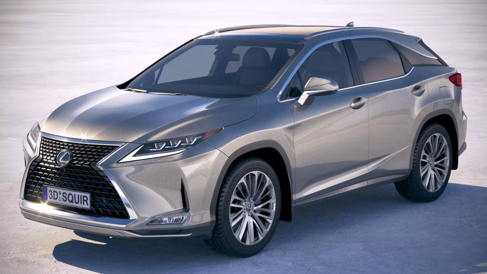 Lexus RX 2020 3D model_0