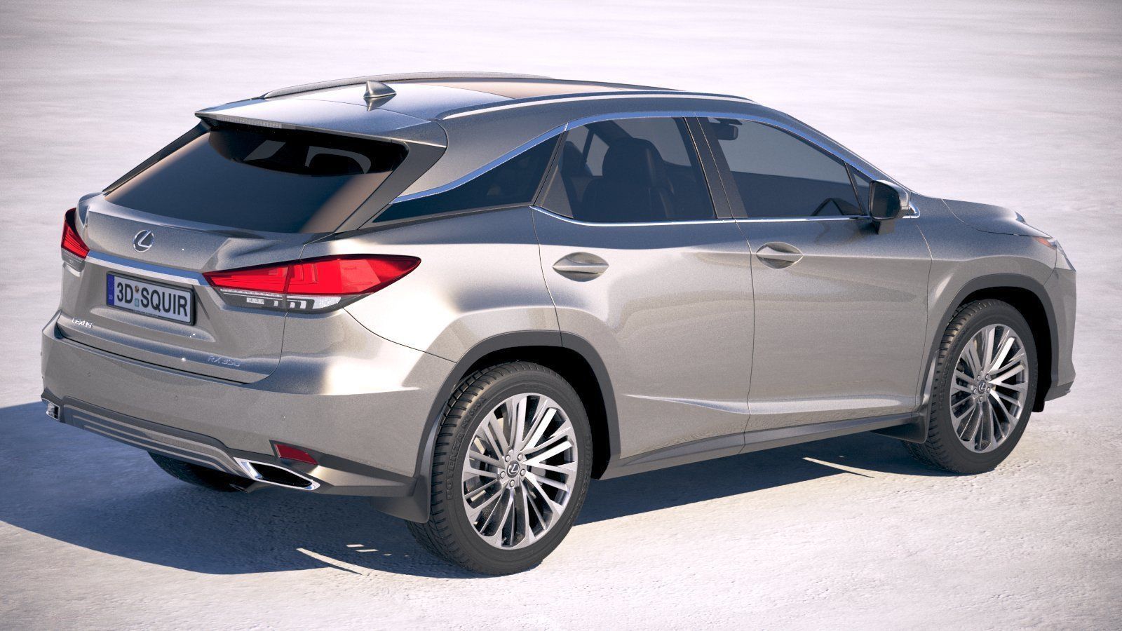 Lexus RX 2020 3D model_4