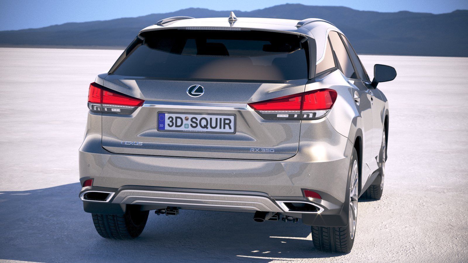 Lexus RX 2020 3D model_5