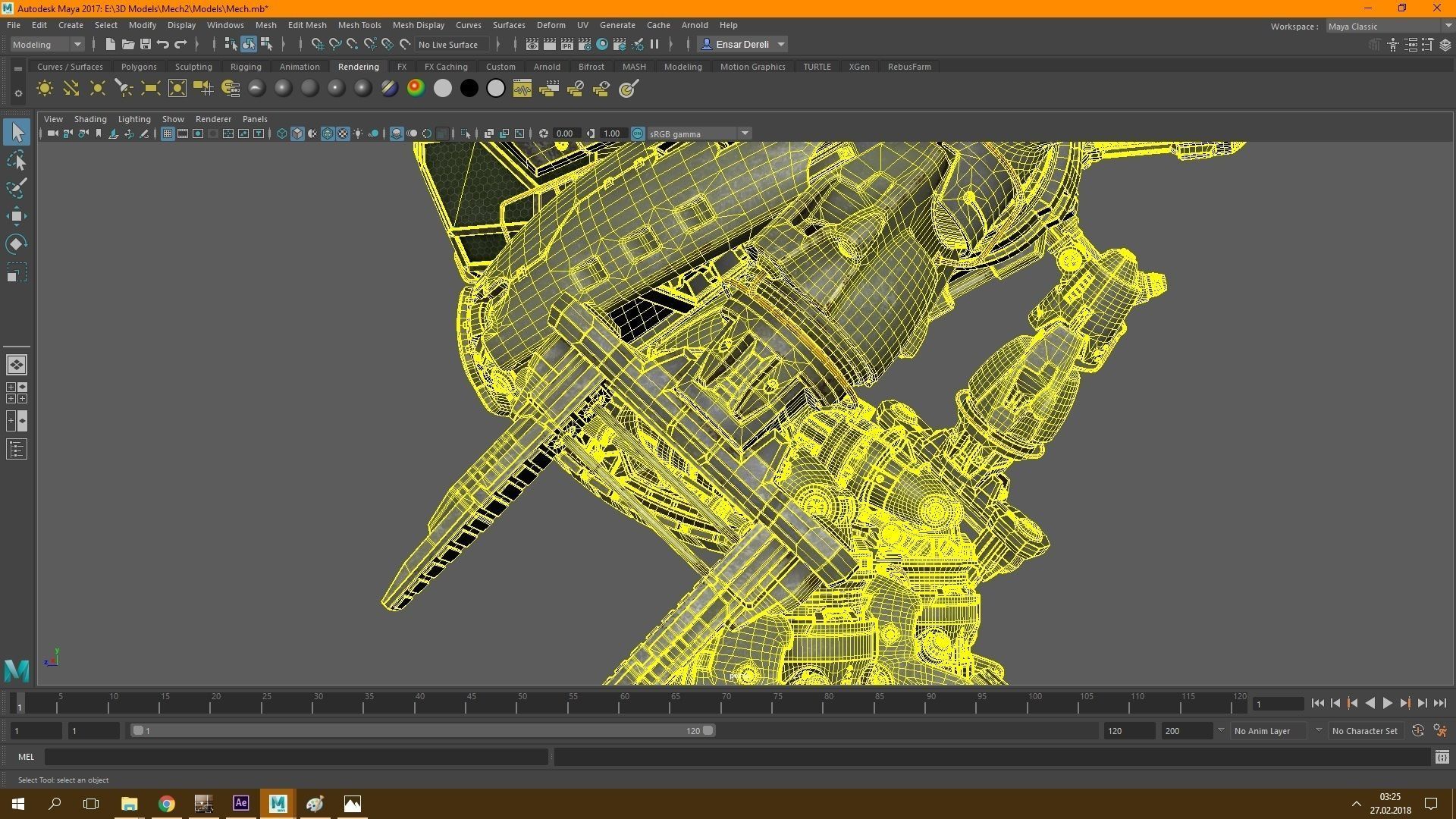 War Mech 3D model_24