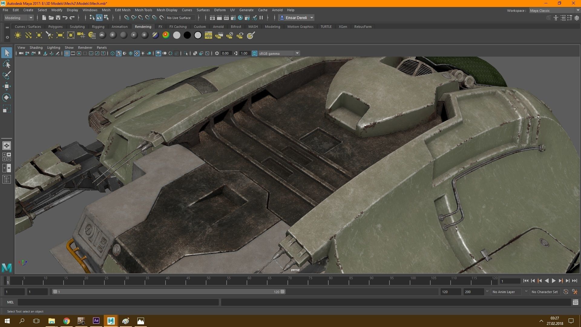 War Mech 3D model_19