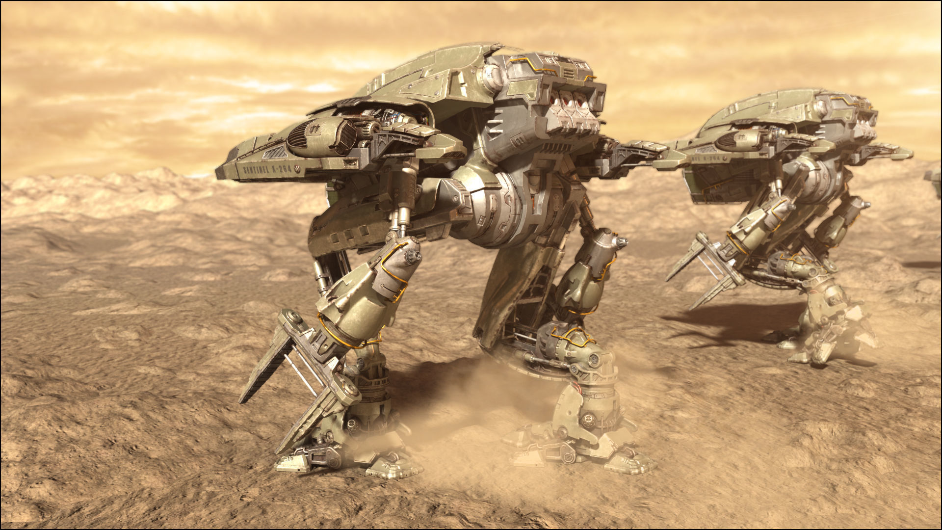War Mech 3D model_6