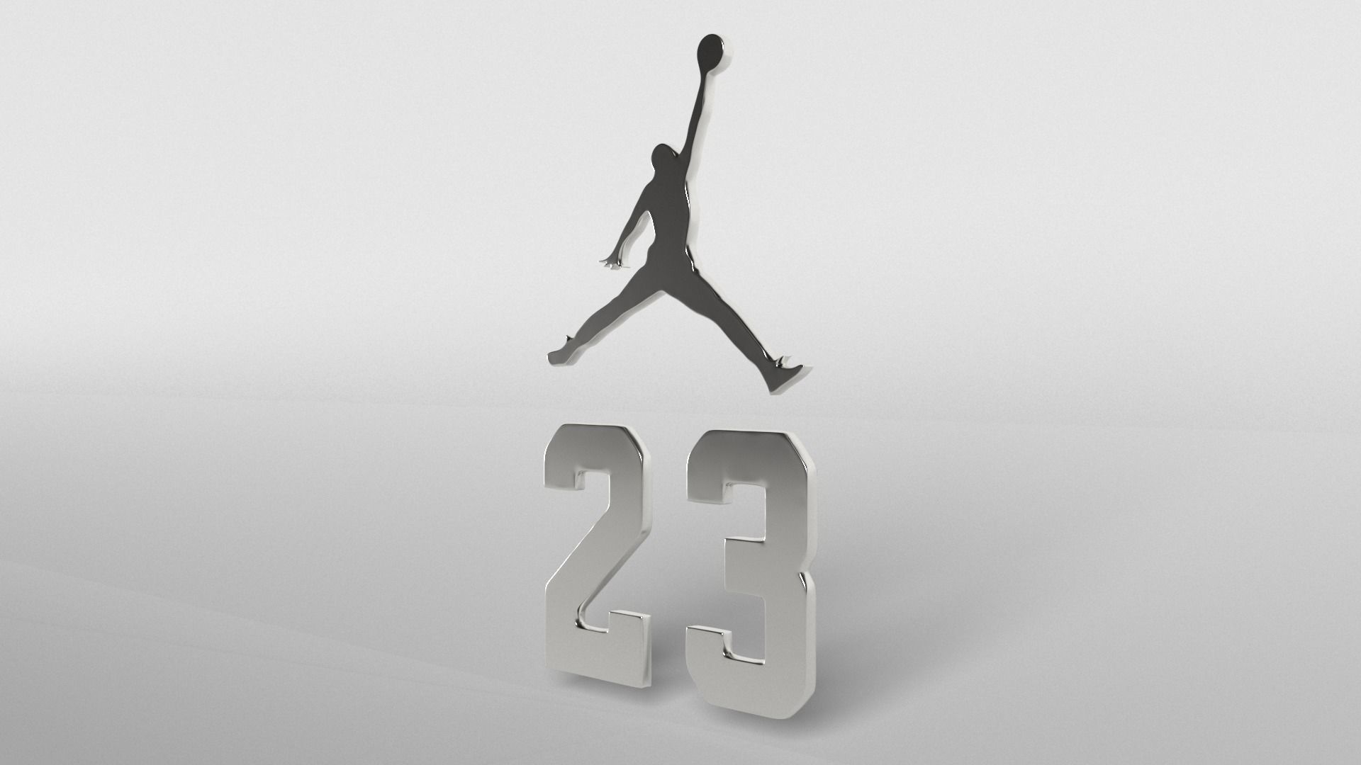 Jordan Logo version2 003 Free 3D model_3
