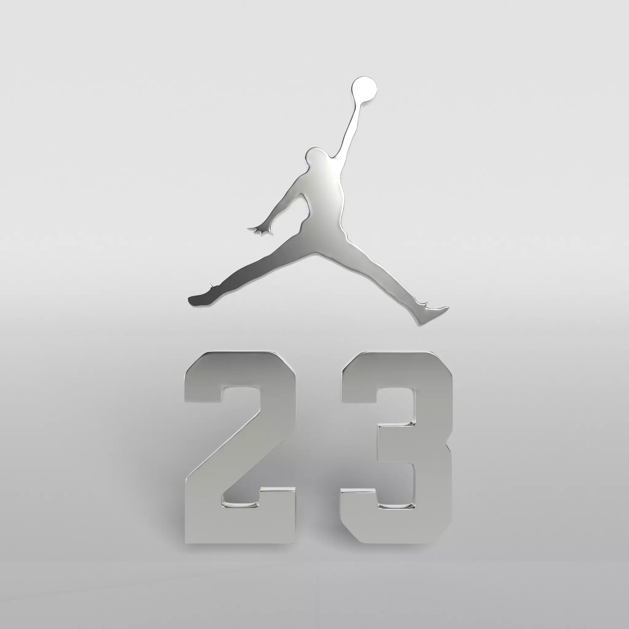 Jordan Logo version2 003 Free 3D model_0