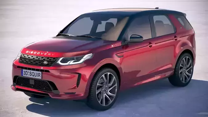 Land Rover Discovery Sport 2020 3D model