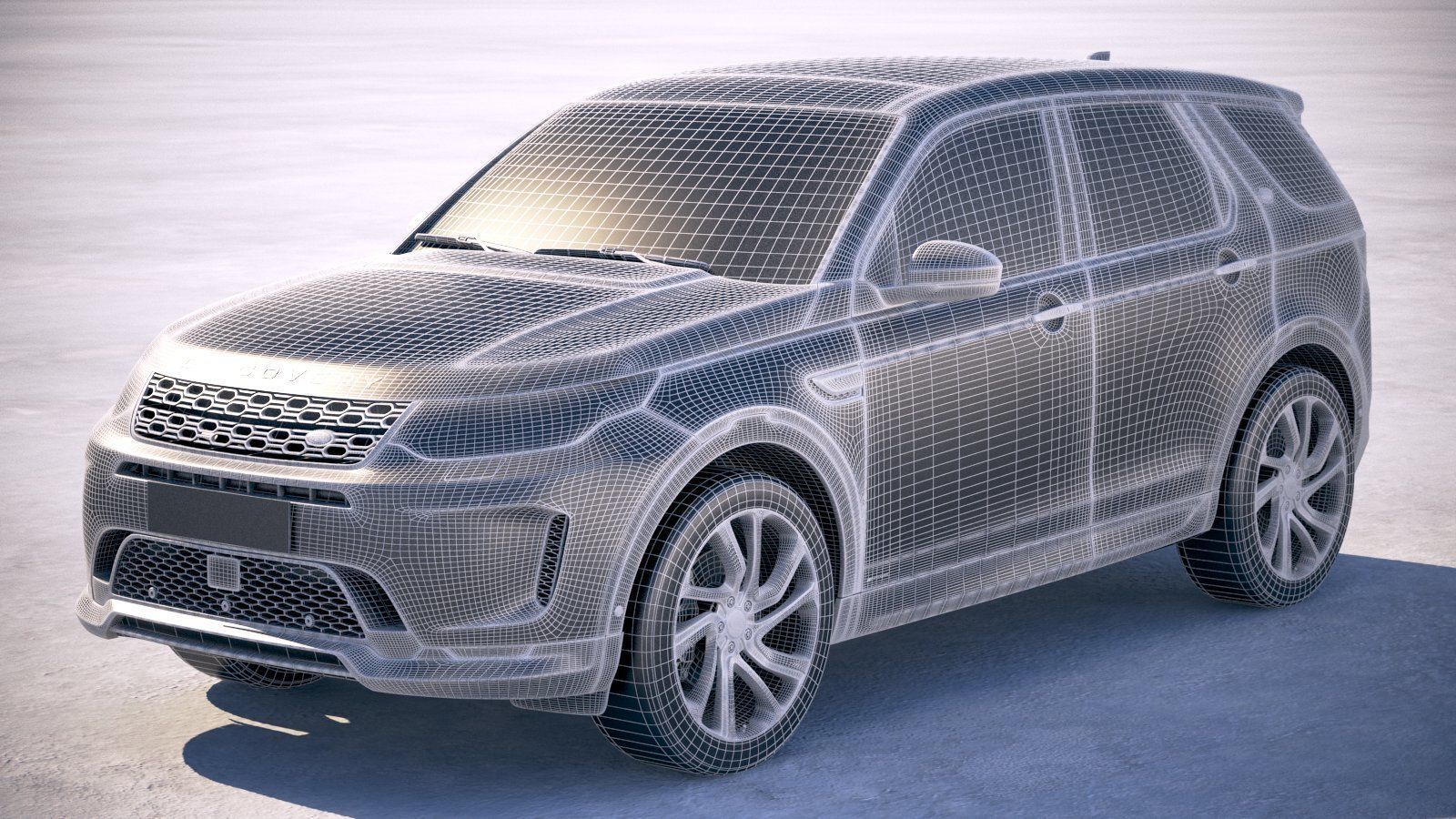 Land Rover Discovery Sport 2020 3D model_24