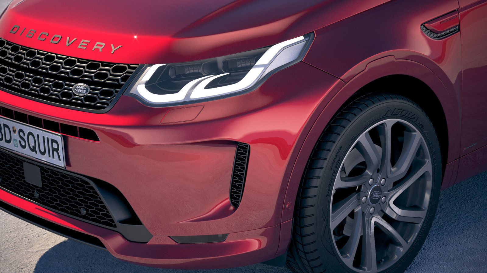 Land Rover Discovery Sport 2020 3D model_2