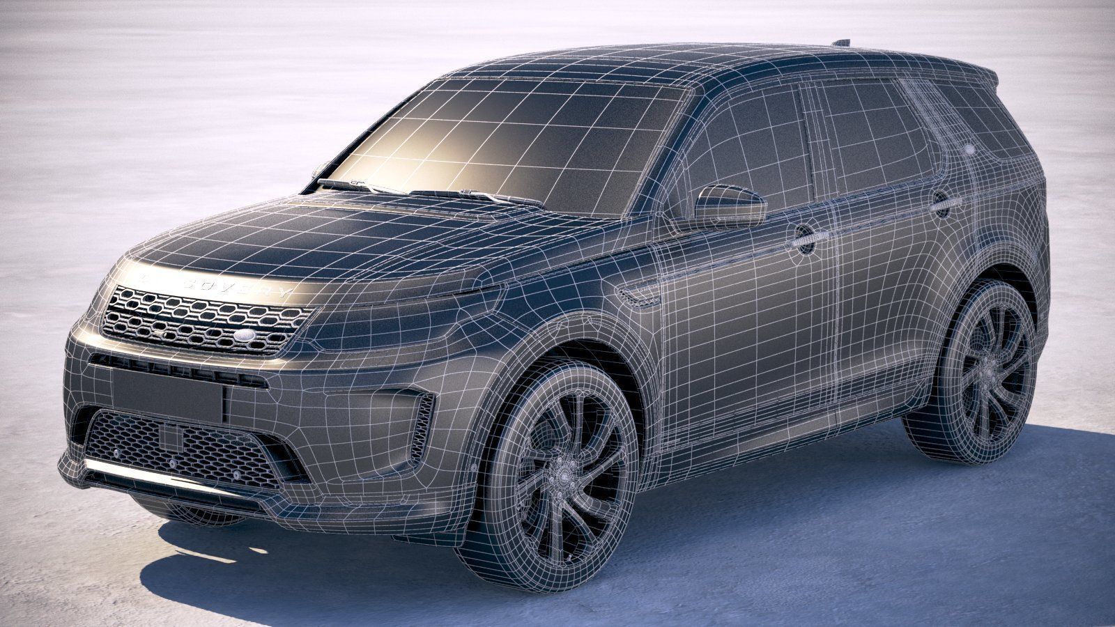 Land Rover Discovery Sport 2020 3D model_26