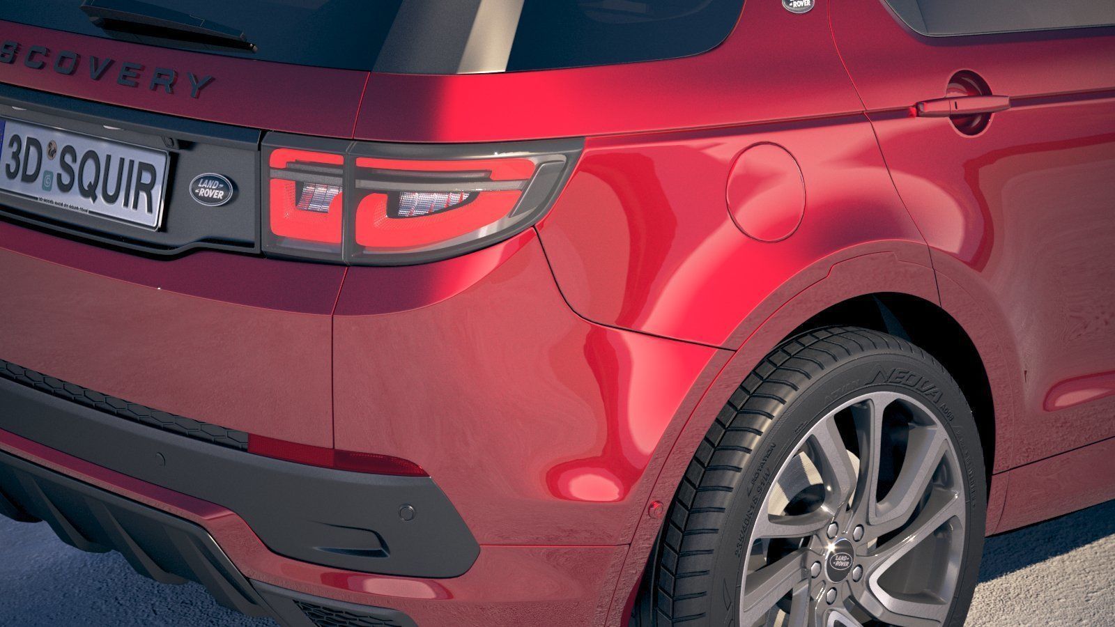 Land Rover Discovery Sport 2020 3D model_3
