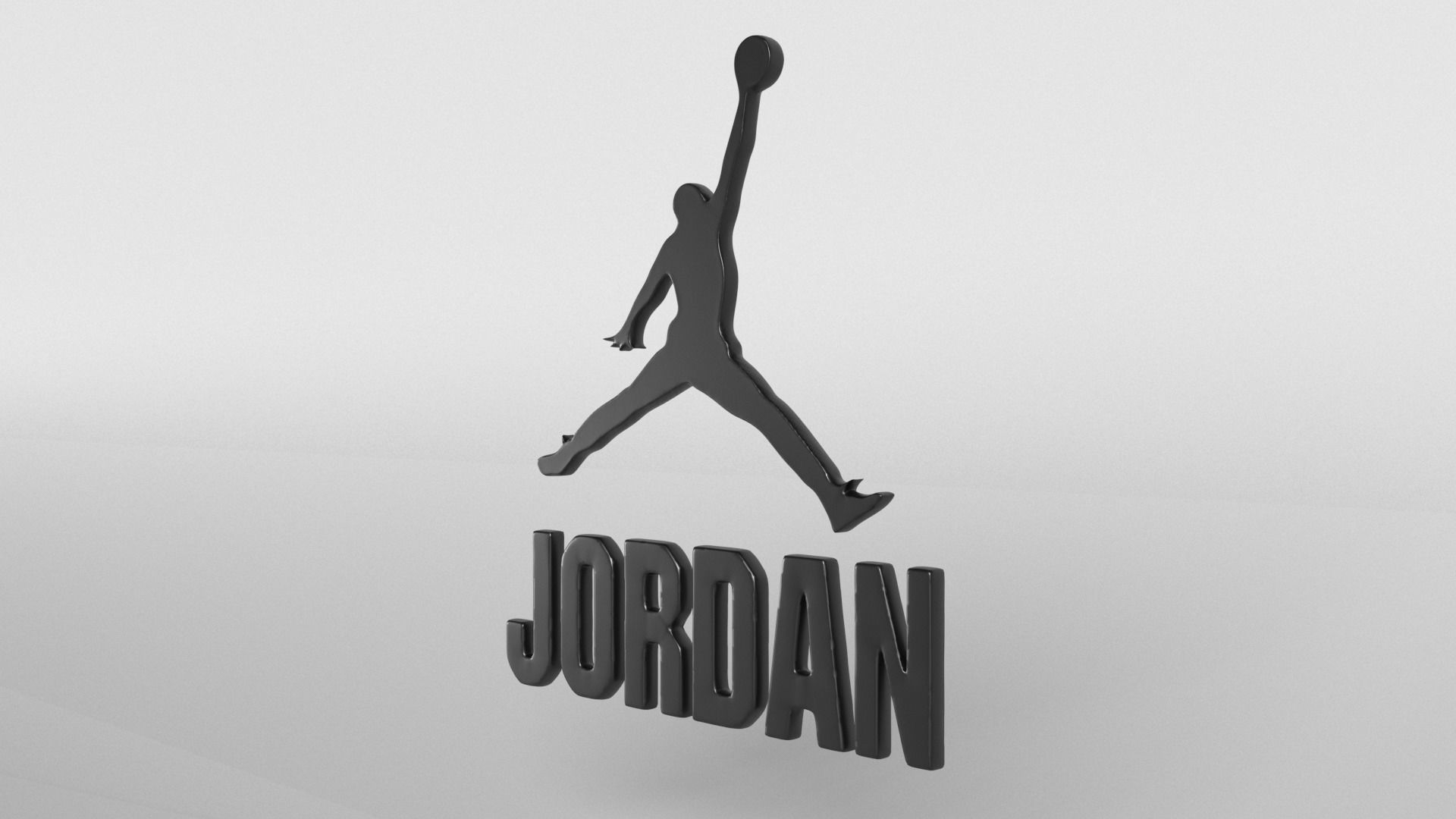 Jordan Logo version3 001 Free 3D model_3