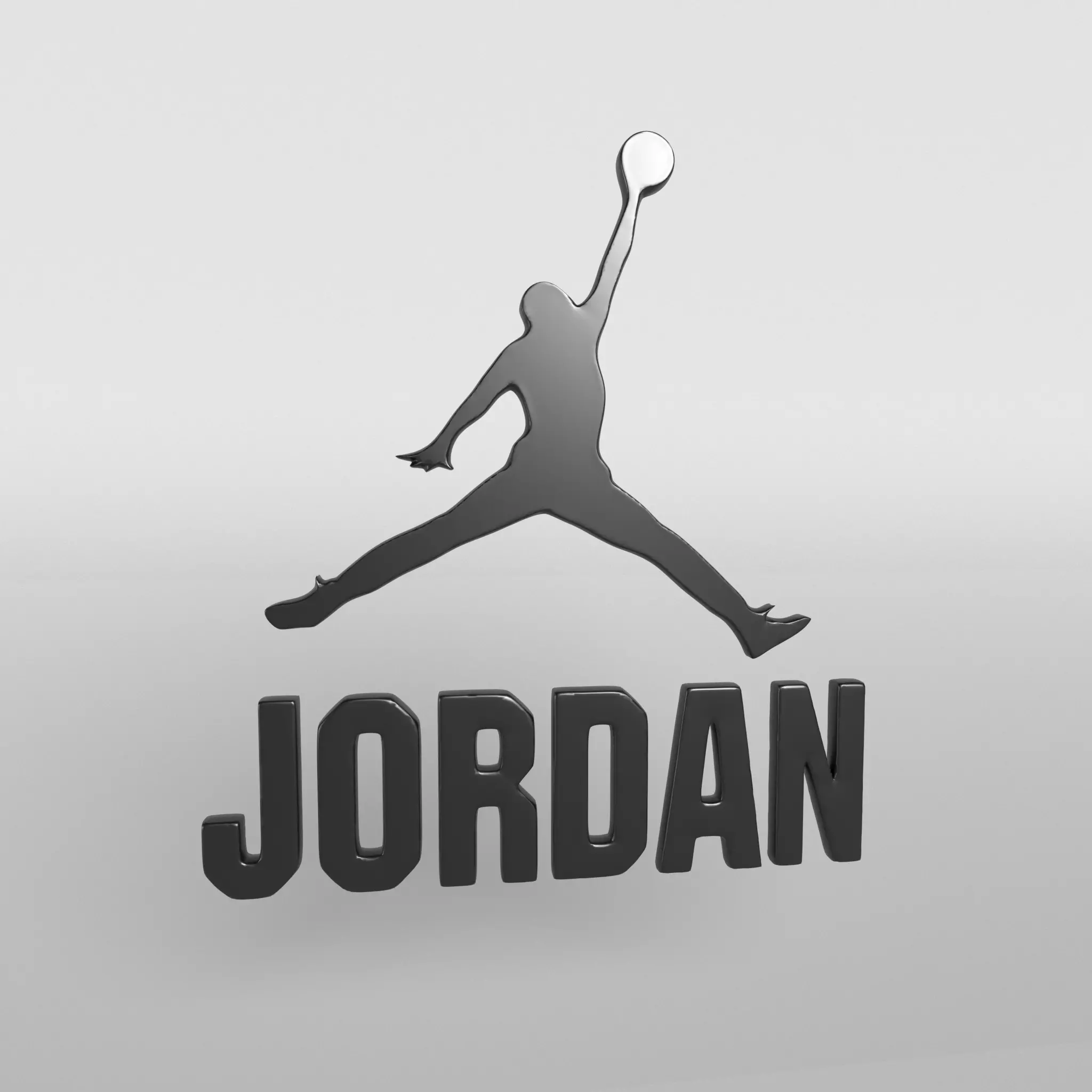 Jordan Logo version3 001 Free 3D model_0