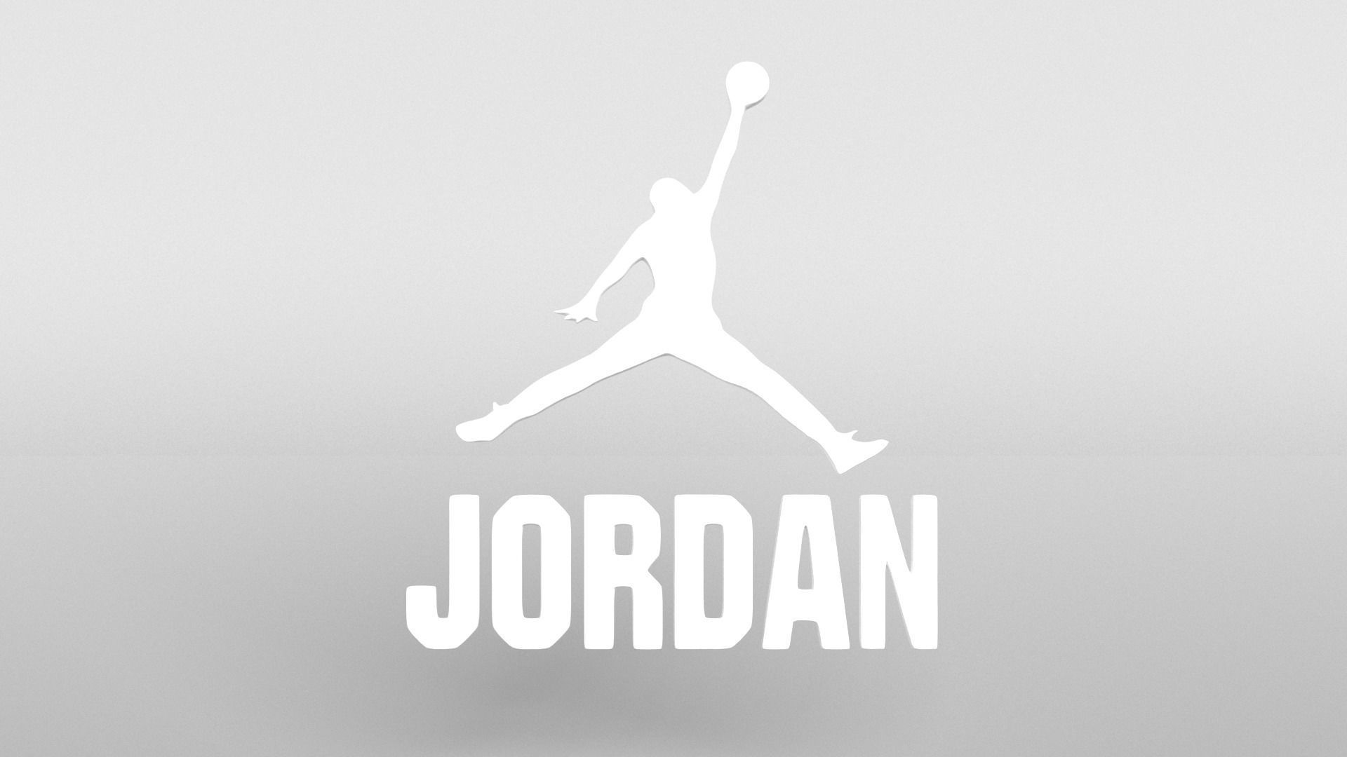 Jordan Logo version3 002 Free 3D model_2