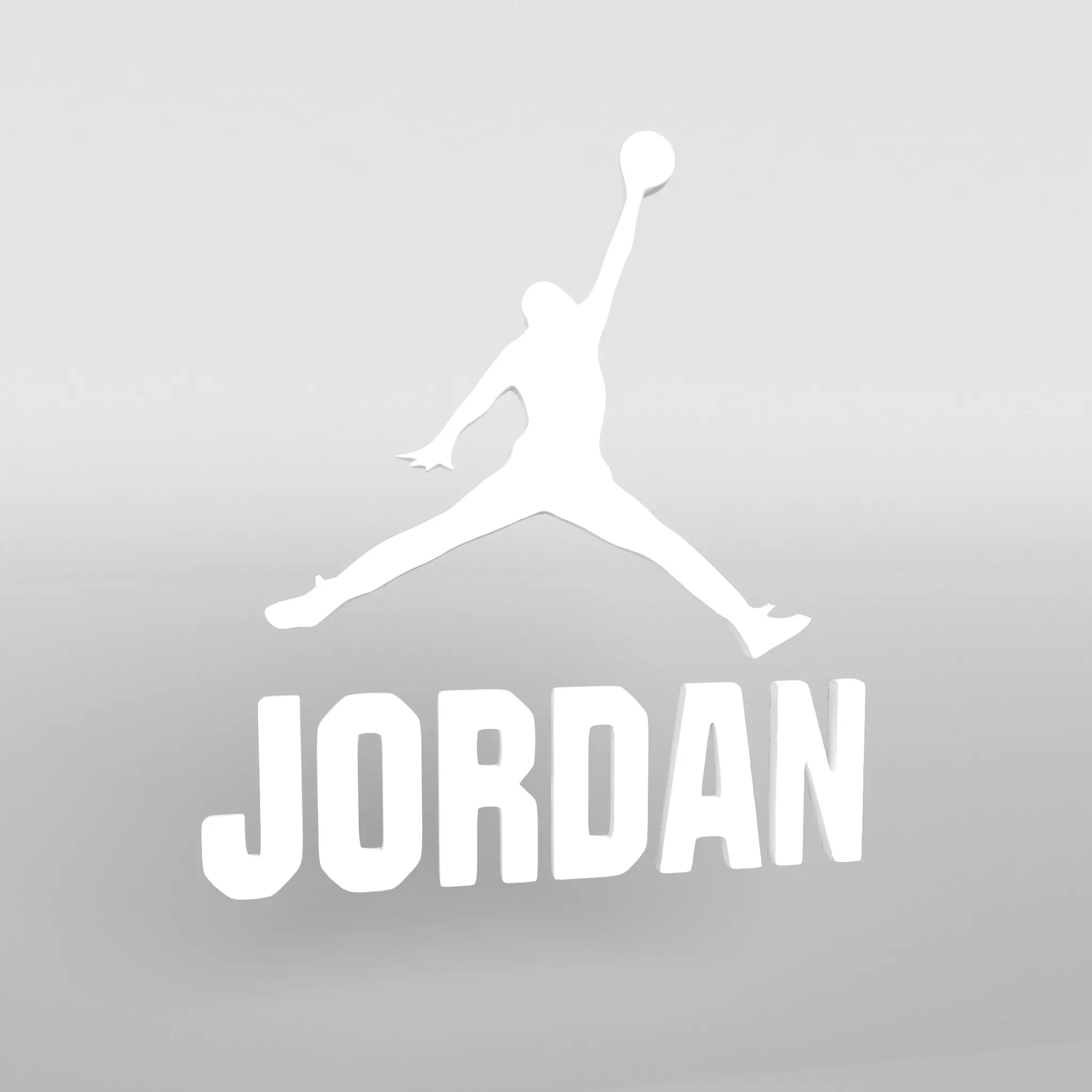 Jordan Logo version3 002 Free 3D model_0