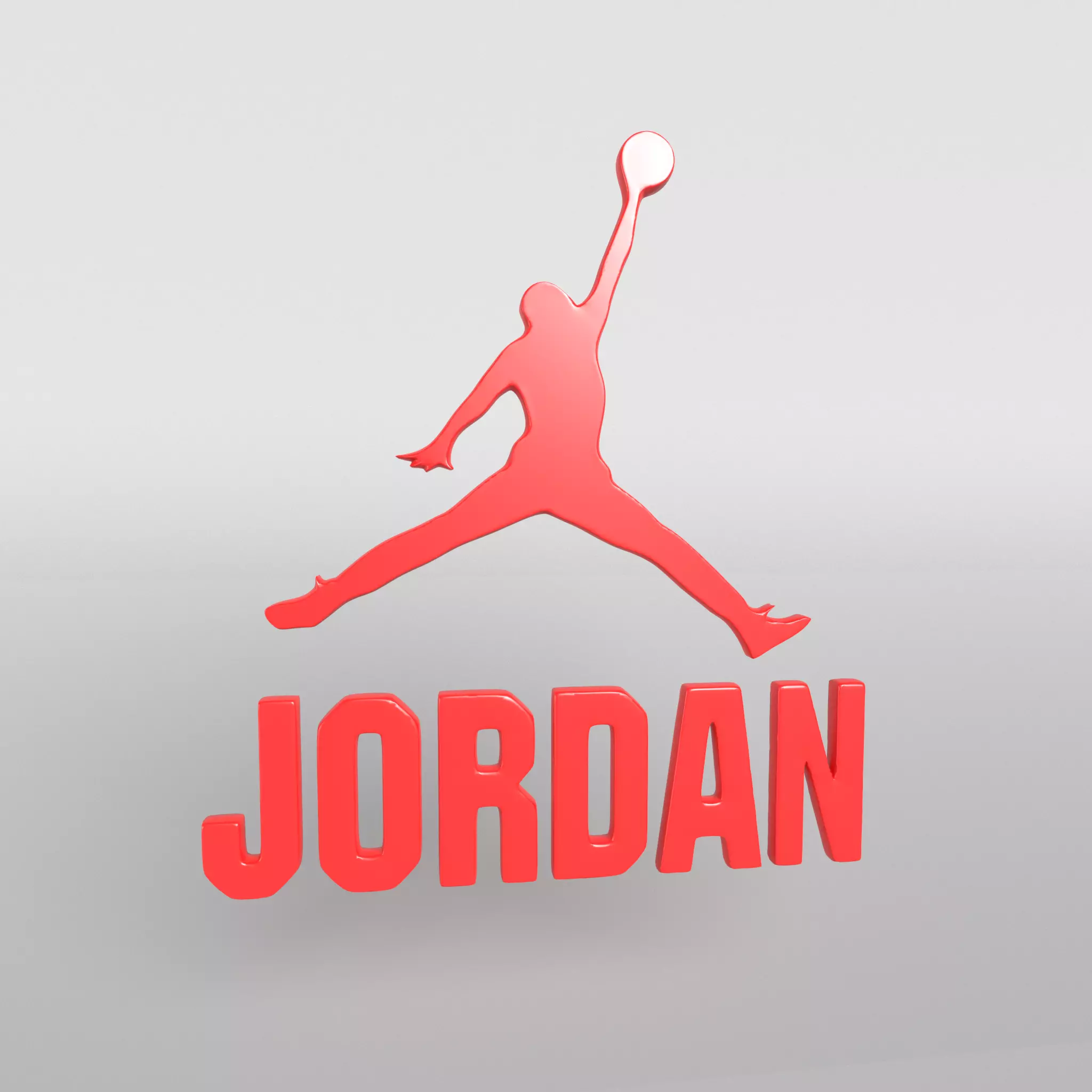 Jordan Logo version3 003 Free 3D model_0